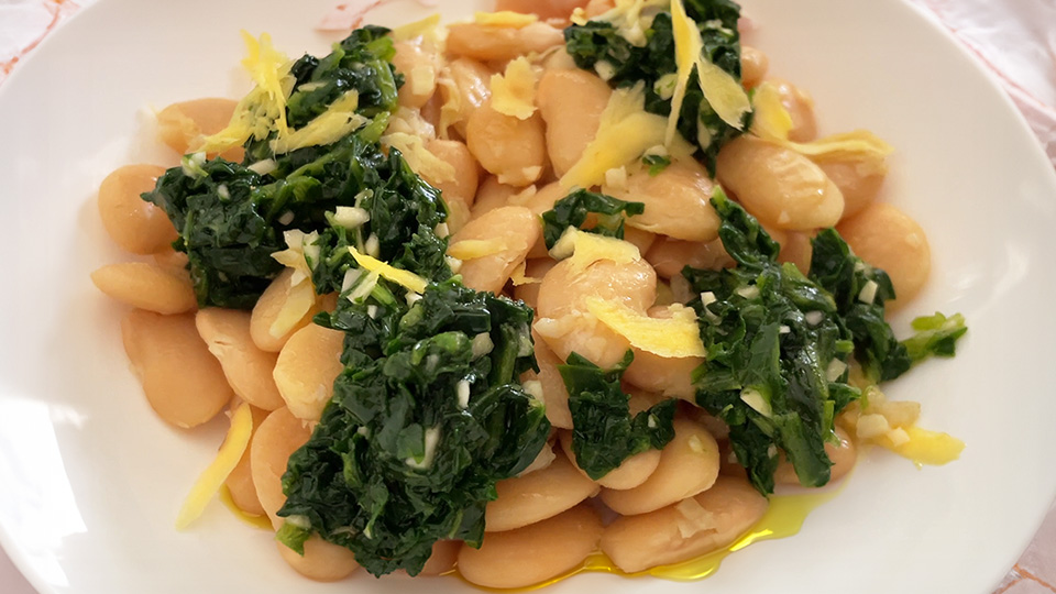 Tinola-Inspired Butter Beans